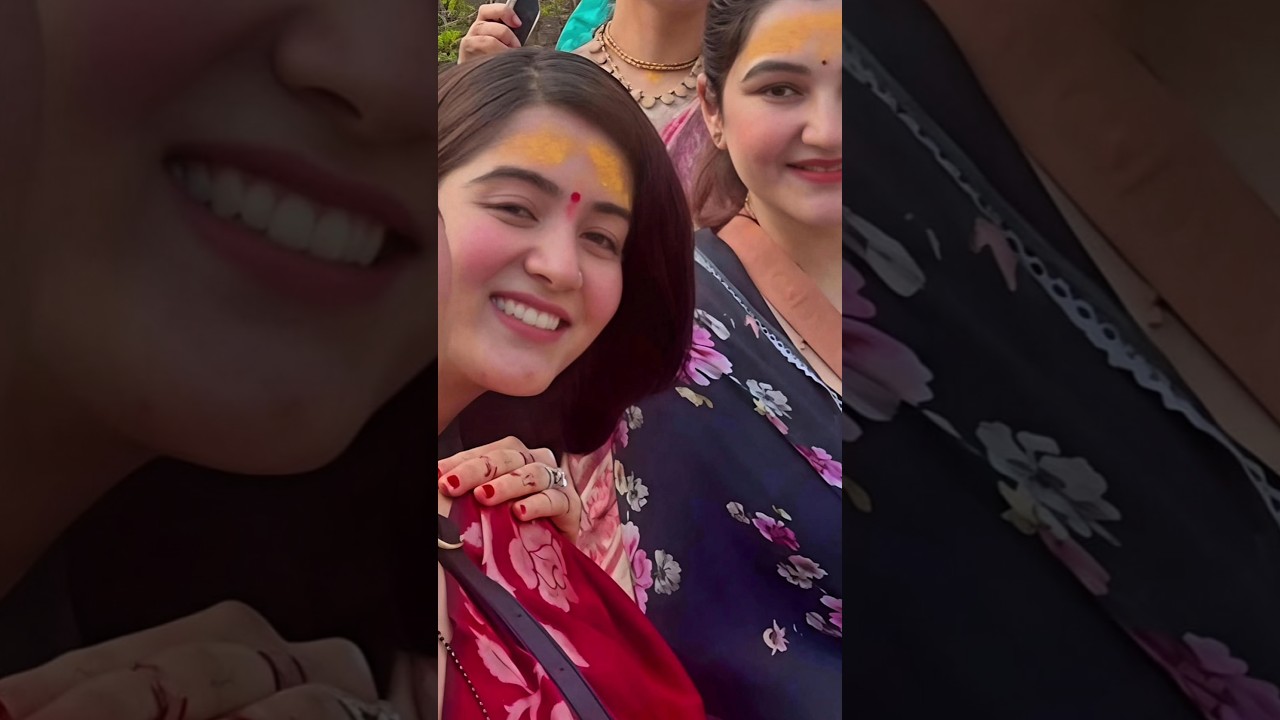 शादी के बाद पूज्य इंद्रेश जी 🥰 Indresh Upadhyay Shipra Sharma ji #youtubeshorts #viralvideo #shorts