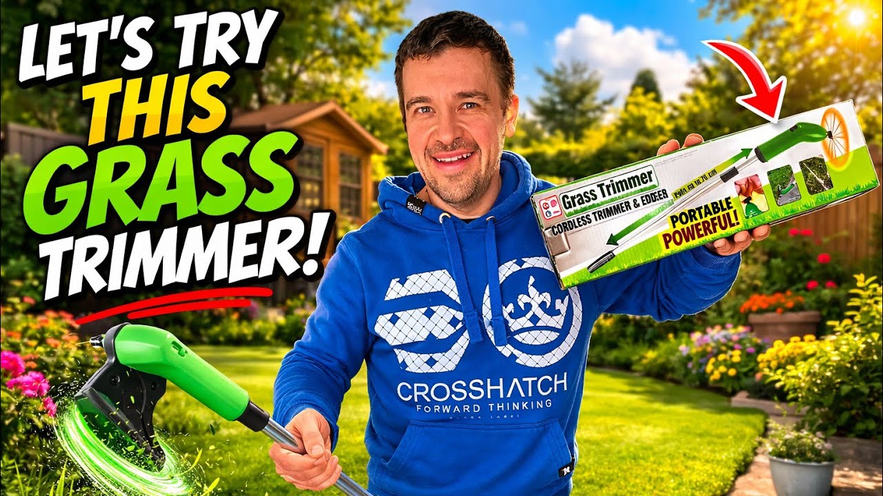 HOMEBARGAIN's £2.99 Cordless Grass Trimmer Review