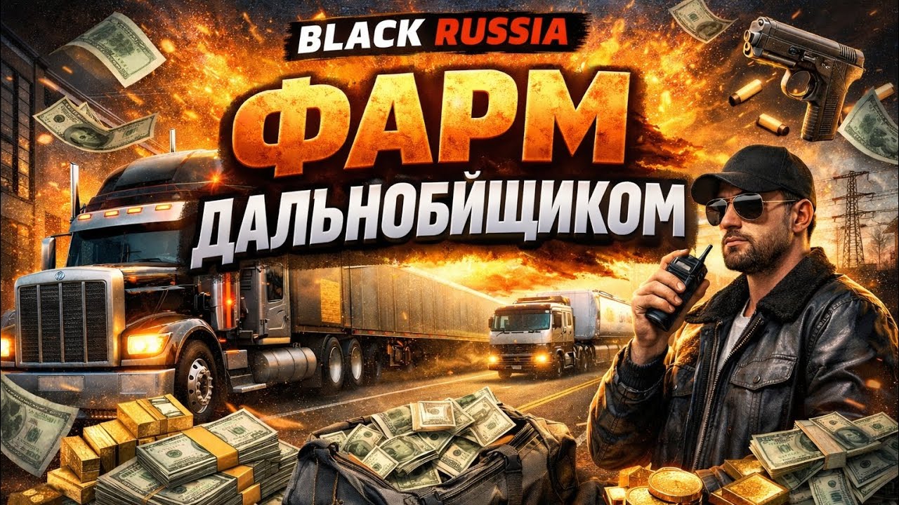 Путь к 50 лямов виртов на дальнобойщике / сервер yellow 💛