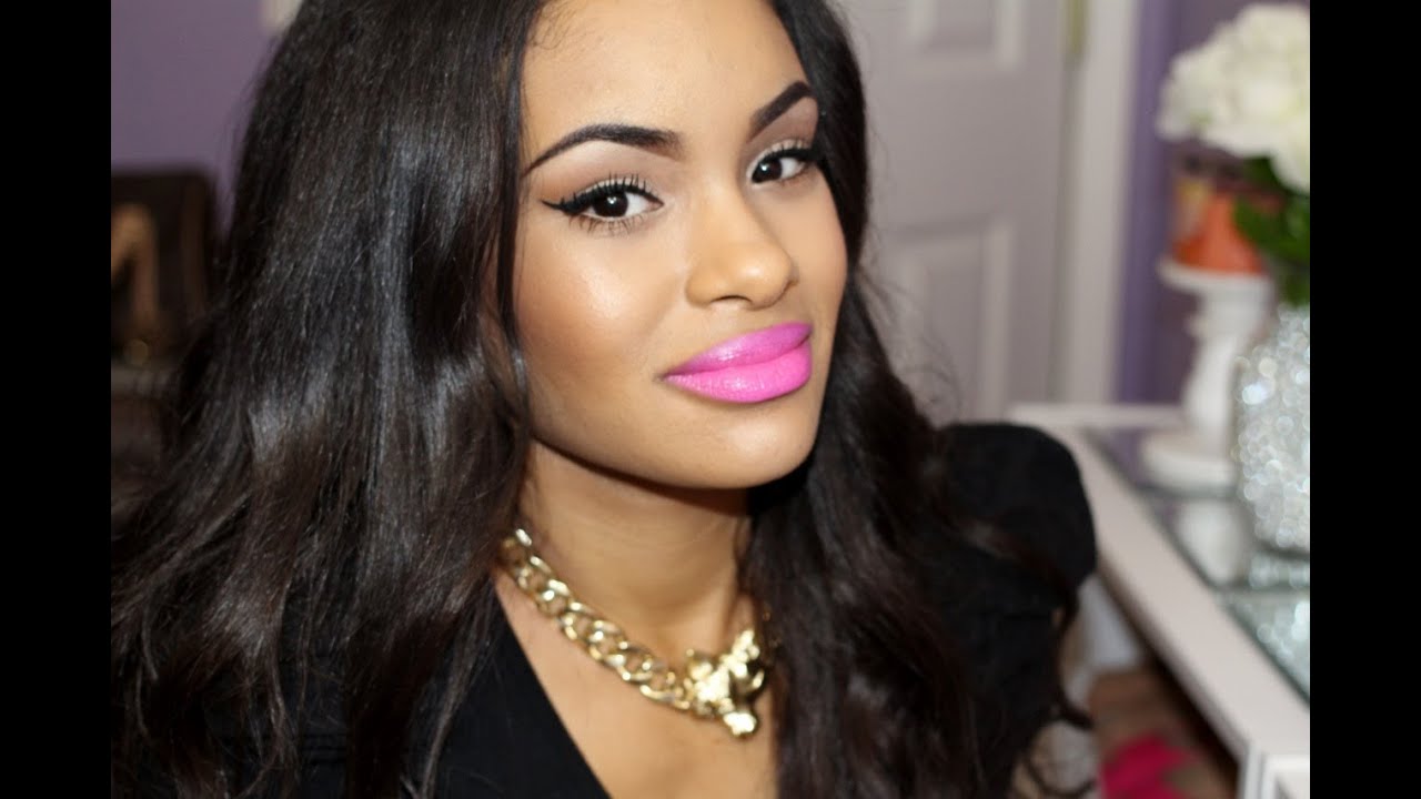 Quick & Easy Summer Makeup Tutorial - Neutral Eyes, Winged Liner & Pink Lips