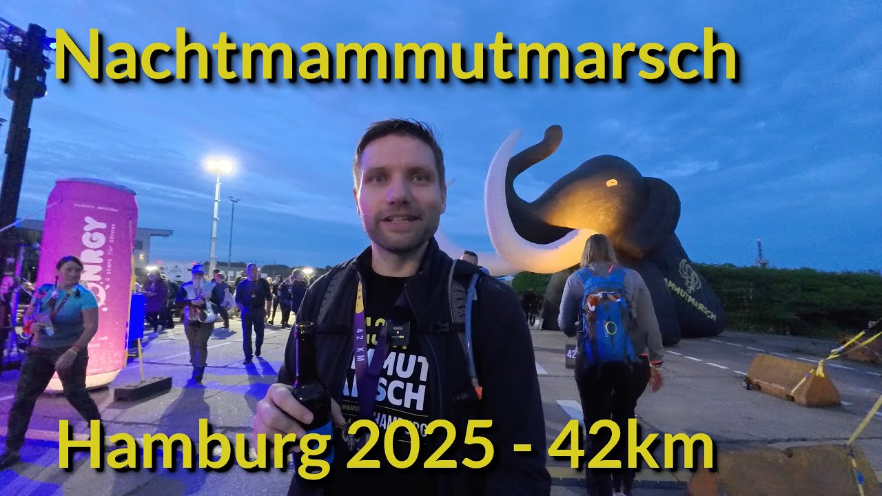 Nachtmammut Hamburg 2025 - 42km mit Sanno!