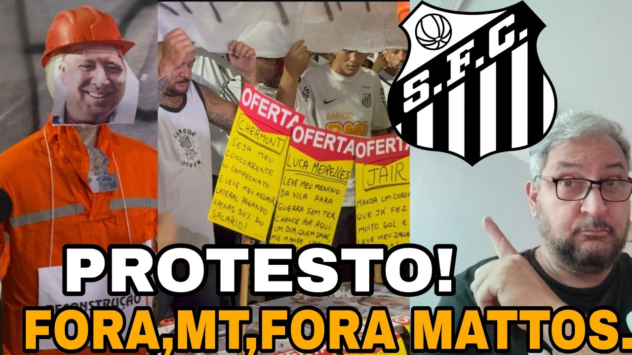 🚨 URGENTE , PROTESTO DA TORCIDA CONTRA MARCELO TEIXEIRA E MATTOS, FORA SEUS INÚTEIS DIZ TORCIDA!!!!