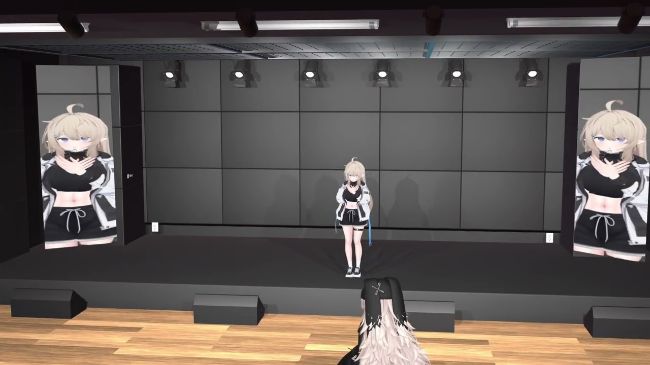 VRChat MMD 플레이 해 보았다-팬 서비스