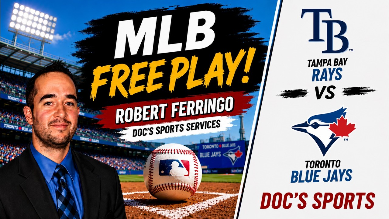 Today's MLB Picks: Tampa Bay Rays at Toronto Blue Jays | Robert Ferringo MLB Predictions & Best Bets