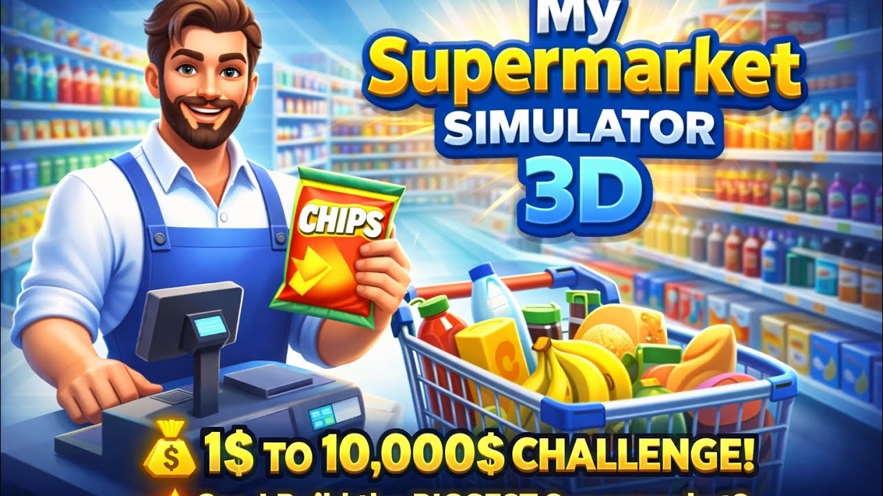 Playing My supermarket simulator 3d part 42 #like #subscribe