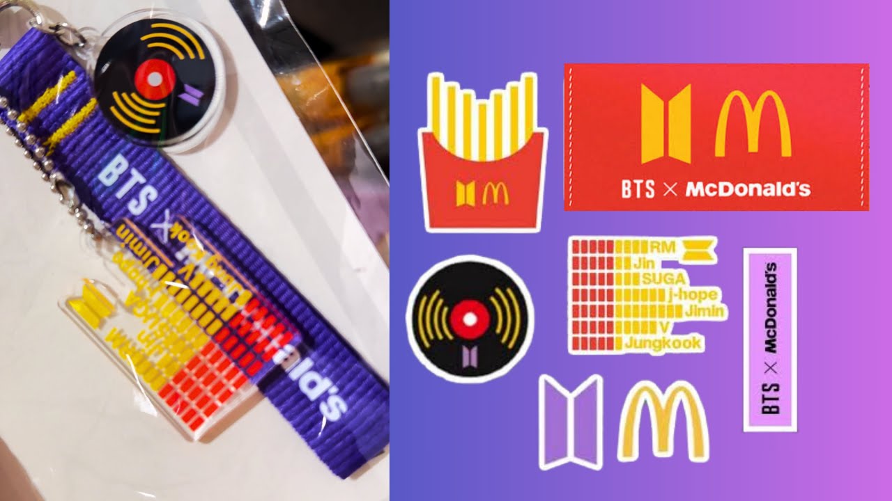 I Found the BTS McDonald’s Collaboration Merch! #bangtan #merch #kpop