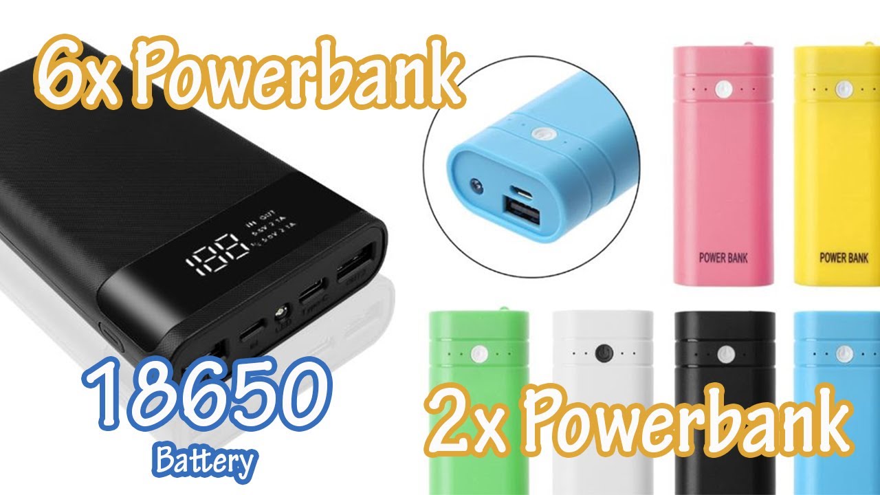 DIY 20000mAh Power bank case (shopee)