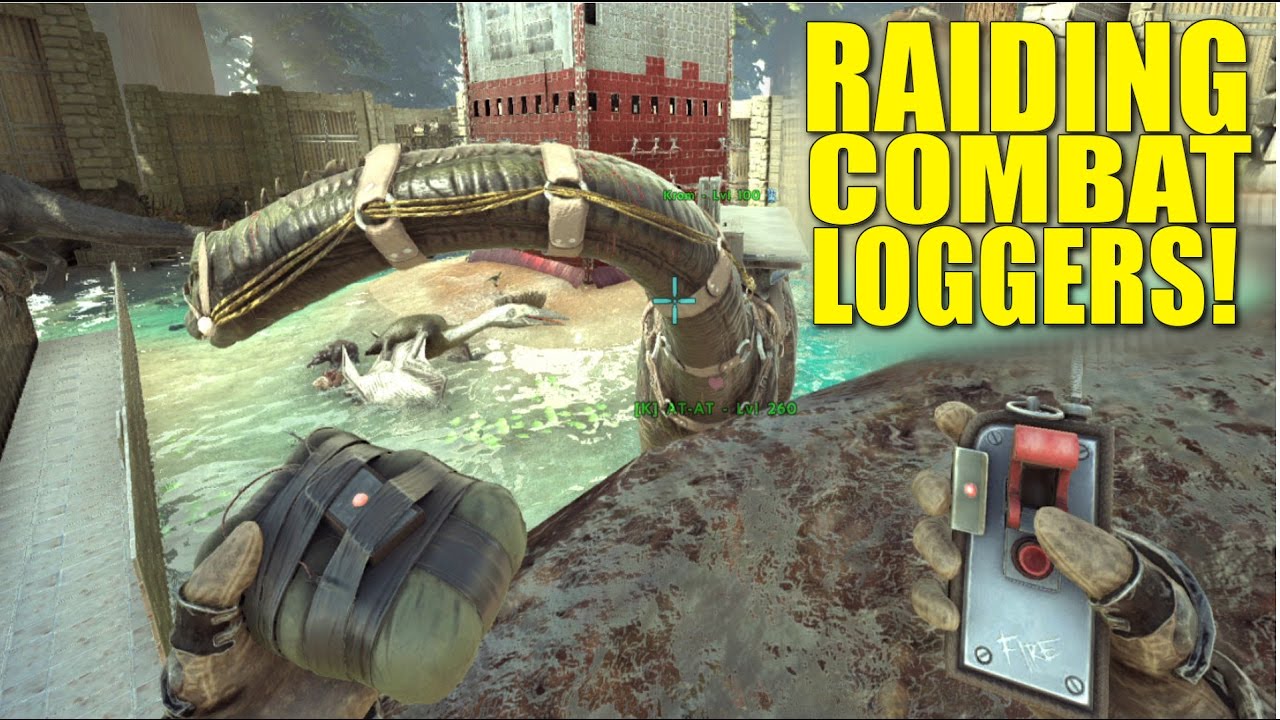 Raiding Combat Loggers! (Pvp Tribe Life/Raiders) - Ark:Survival Evolved - Ep.16