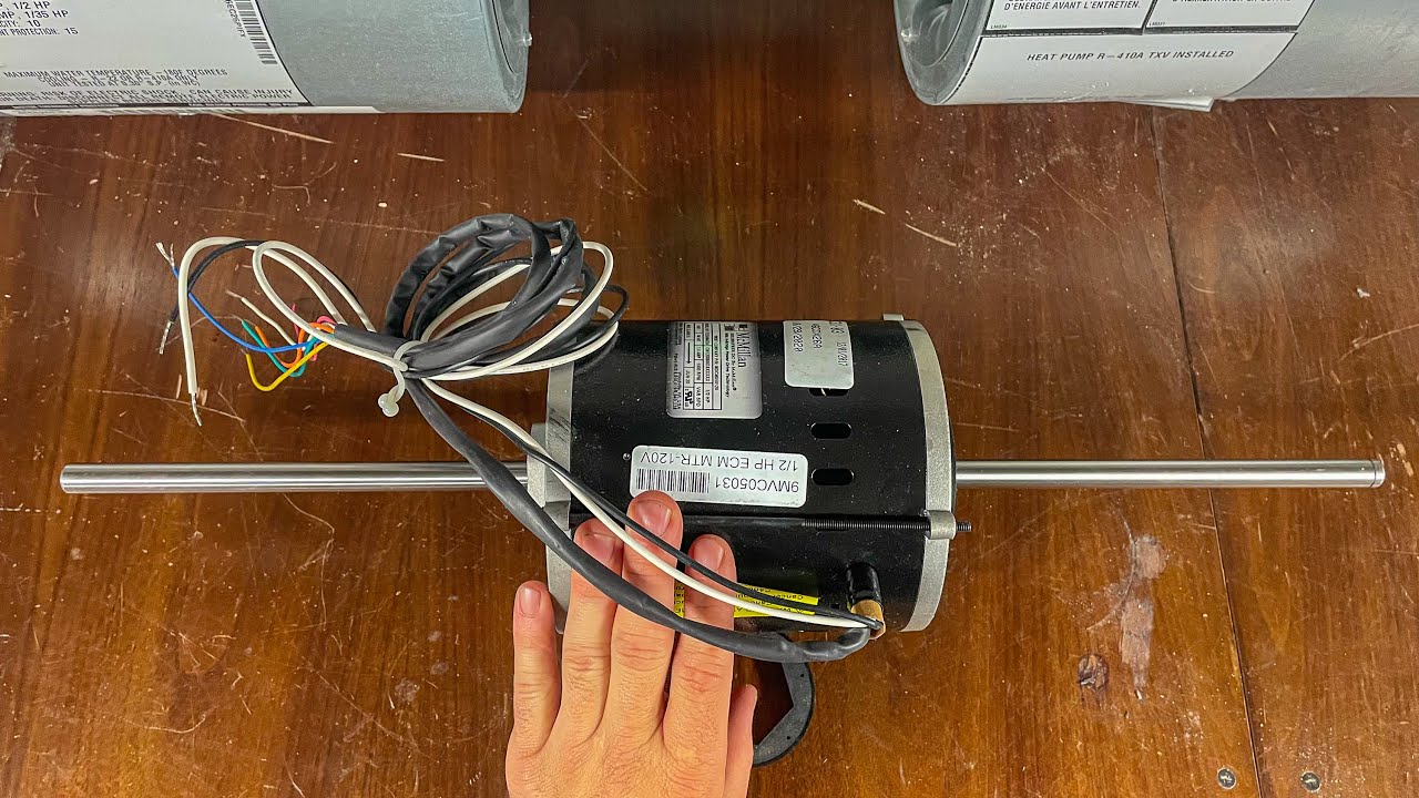 Dual Shaft ECM Blower Motor Replacement indoor furnace/AC