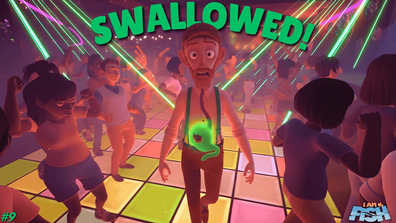 Nightclub এ মাছটা SWALLOWED?! 😱 |  I Am Fish Gameplay EP 9