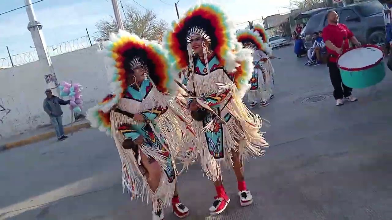 Danza apache guadalupanos arcoiris 