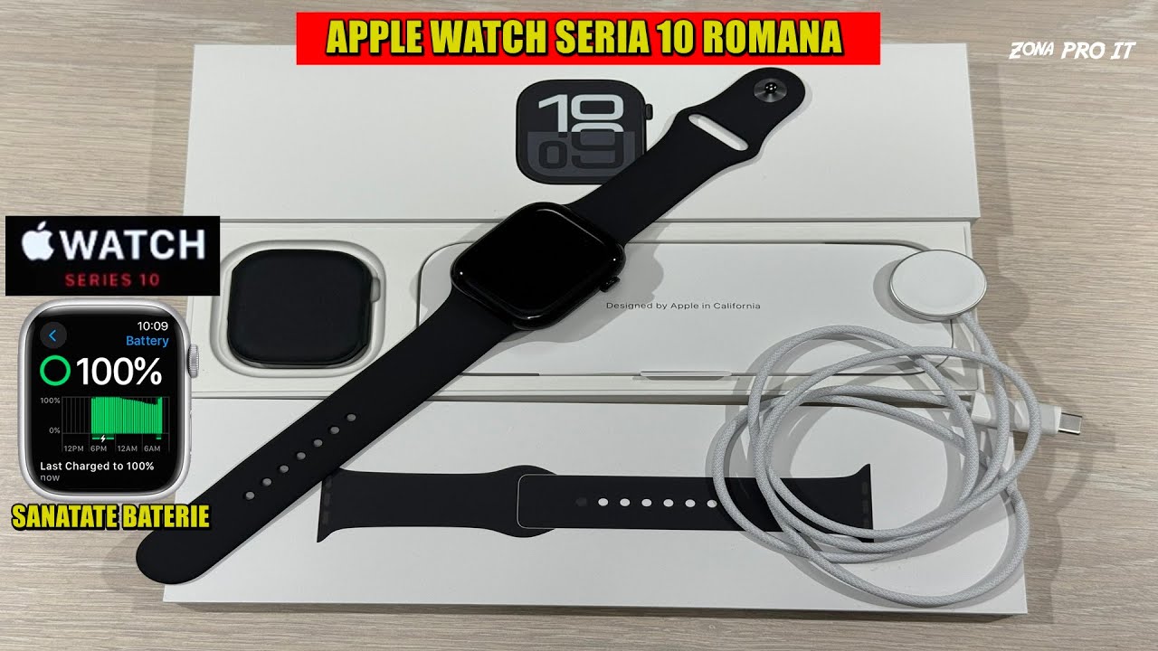 Apple Watch Seria 10 merită în 2025 ? Review & Unboxing în Romana