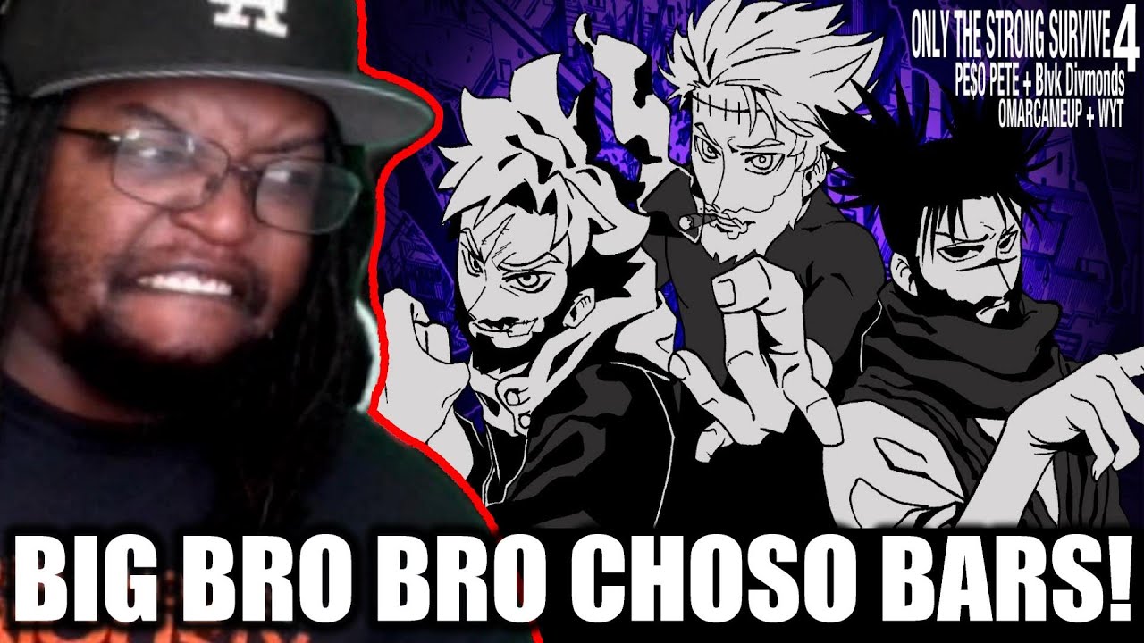PE$O PETE x BLVK DIVMONDS - ONLY THE STRONG SURVIVE 4 [JUJUTSU KAISEN] DB Reaction