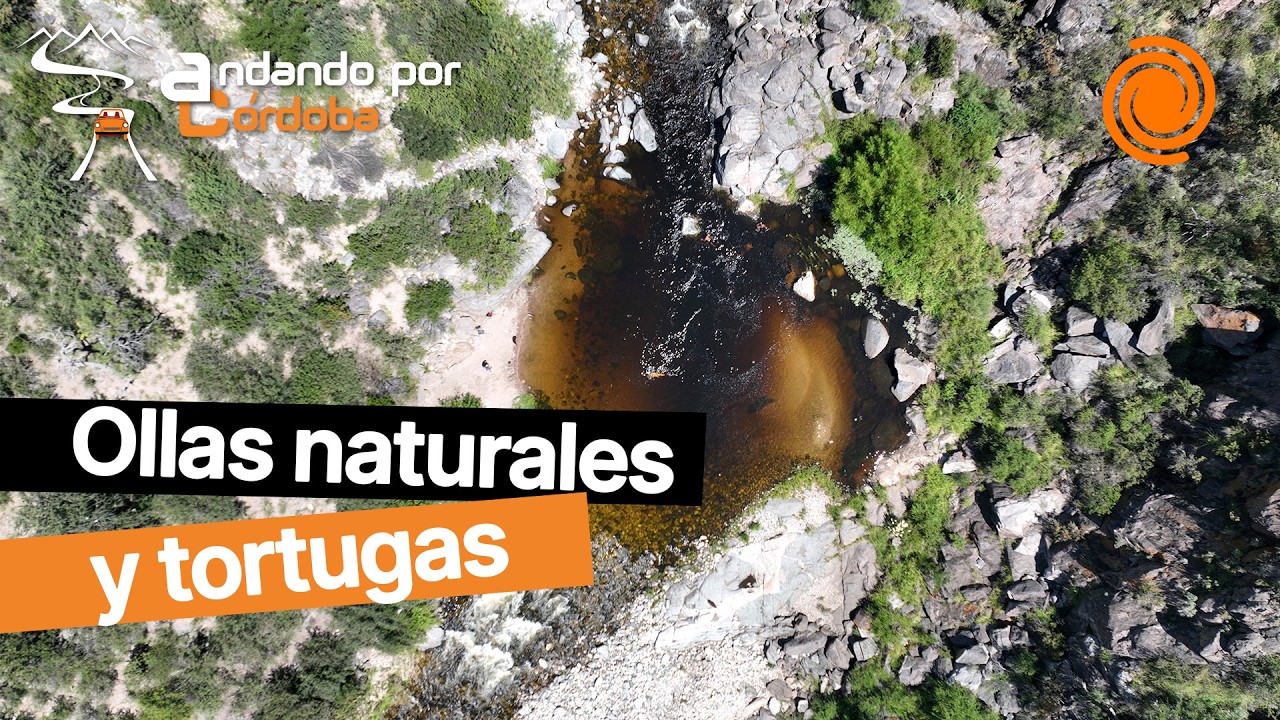 Andando por Córdoba | Reserva Tres Piletas, un lugar único para nadar con tortugas en el río Quilpo