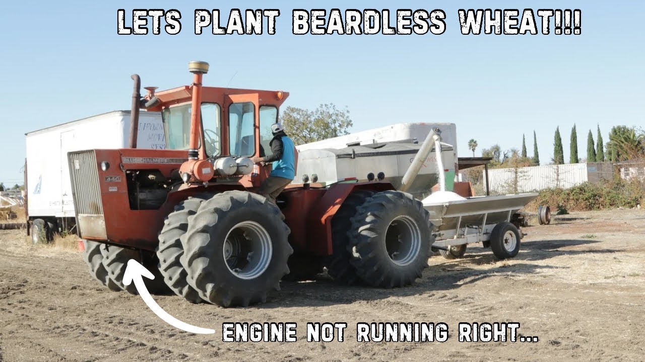 Planting 2025 Hay Crop: The AC 440 Struggles on