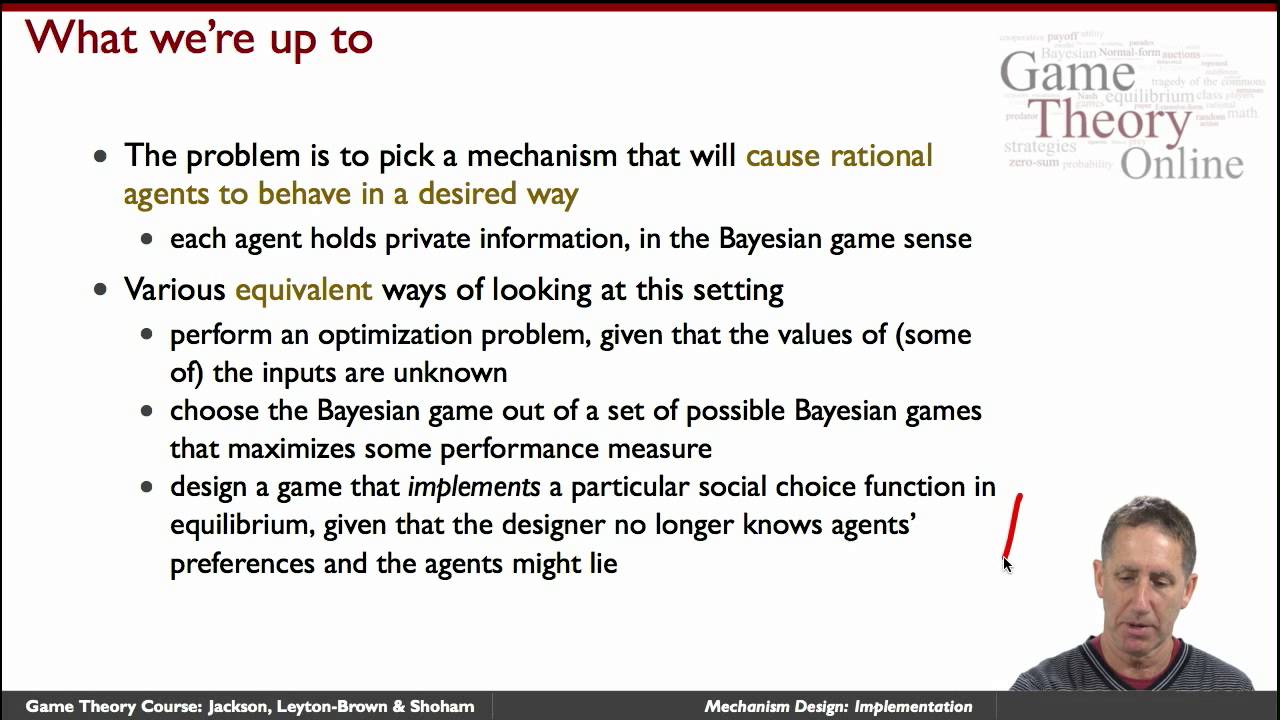 GTO2-2-02: Mechanism Design: Implementation