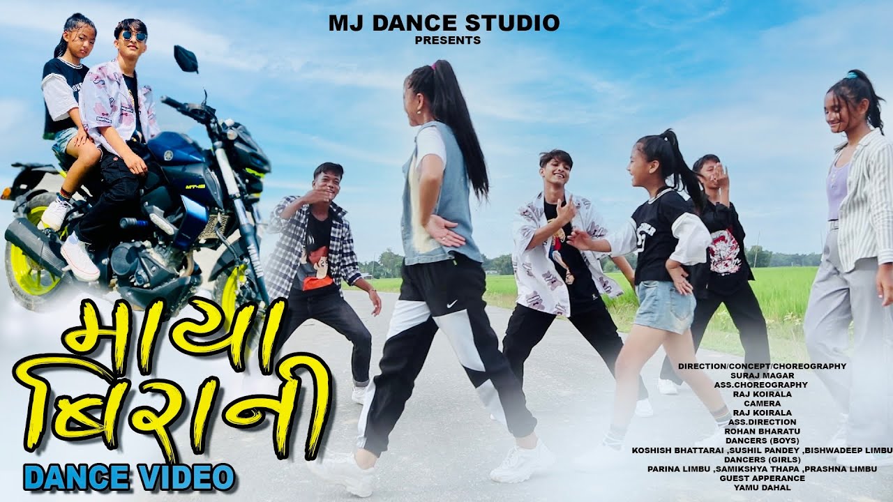 MAYA BIRANI | Mahesh Kafle ft. Melina Rai | DANCE VIDEO | MJ DANCE STUDIO,NEPAL | Nepali dance song
