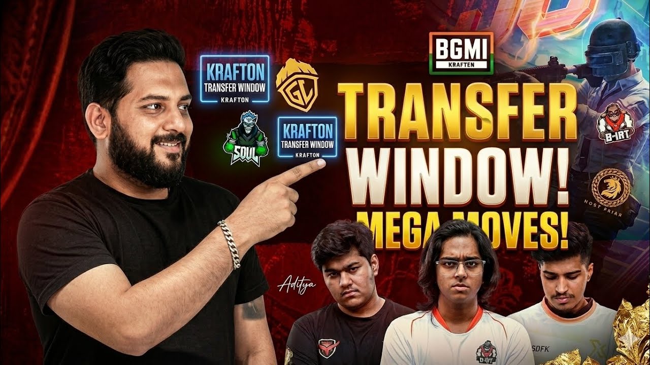 BGMI Transfer Window 2026: Roster Changes ki Puri Sachai! 🔄 Kaun Banega Naya Champion?