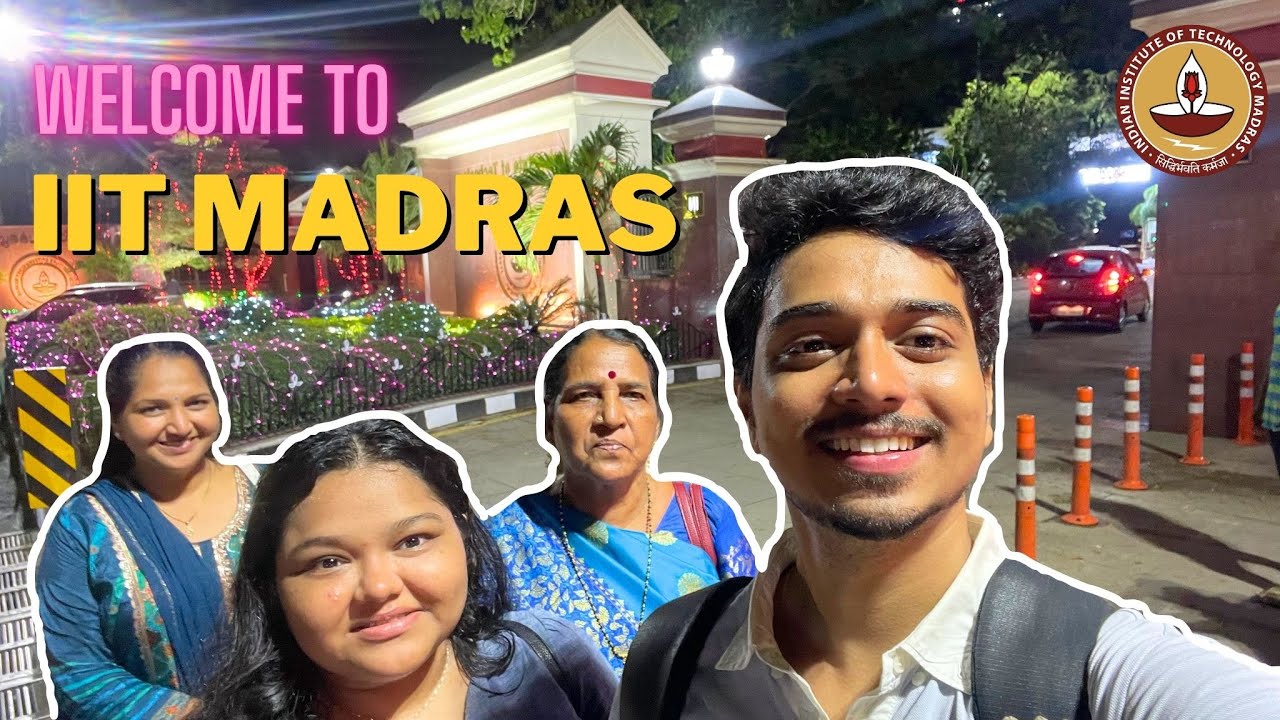 Family Visits IIT MADRAS | CONVOCATION Begins | Parents Night | Family Visit | Kaustubh Kasle