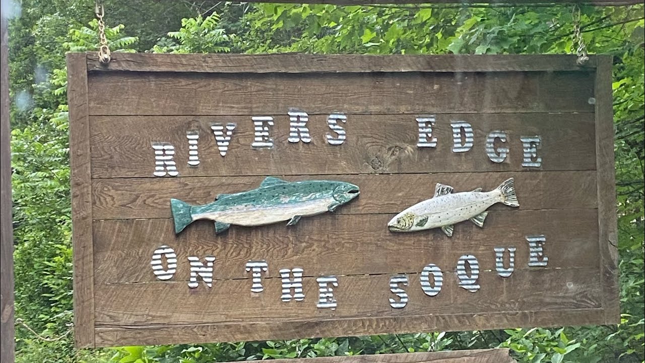 Fly fishing Rivers Edge on the Soque
