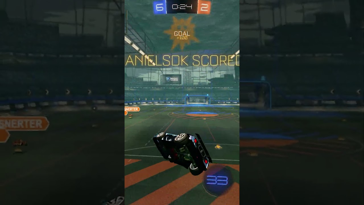 Backboard double touch from the backboard? #shorts #rocketleague #highlights #psyonix