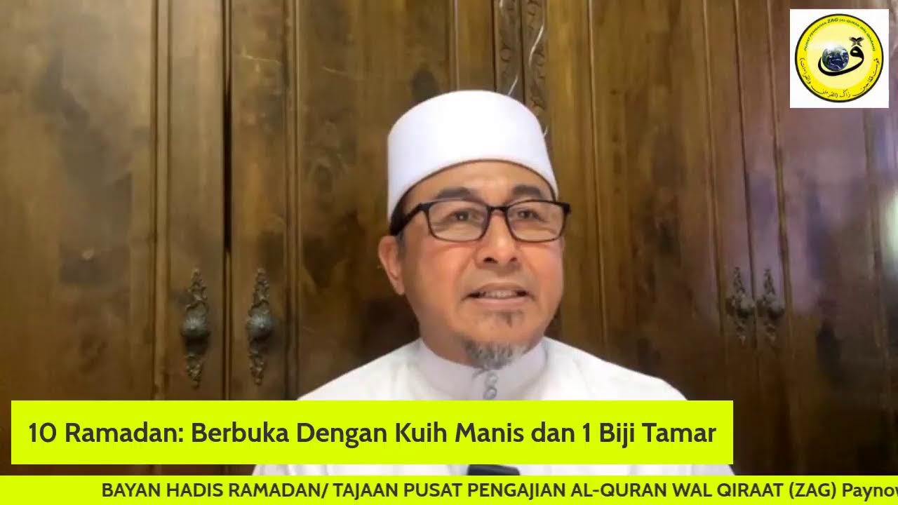10 Ramadan: Berbuka Dengan Kuih Manis dan 1 Biji Tamar
