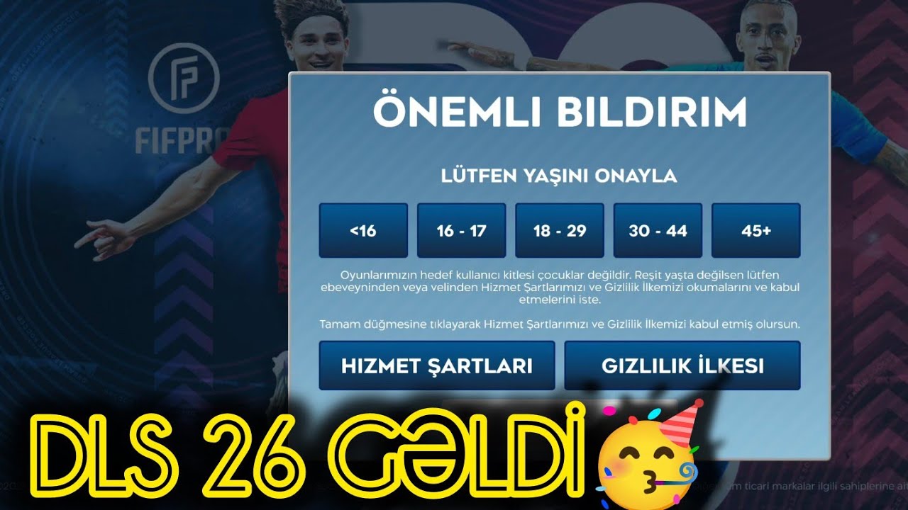 DREAM LEAGUE SOCCER 26- İLK OYNANIŞ-4 OYUNÇUMLA VİDALAŞDIM