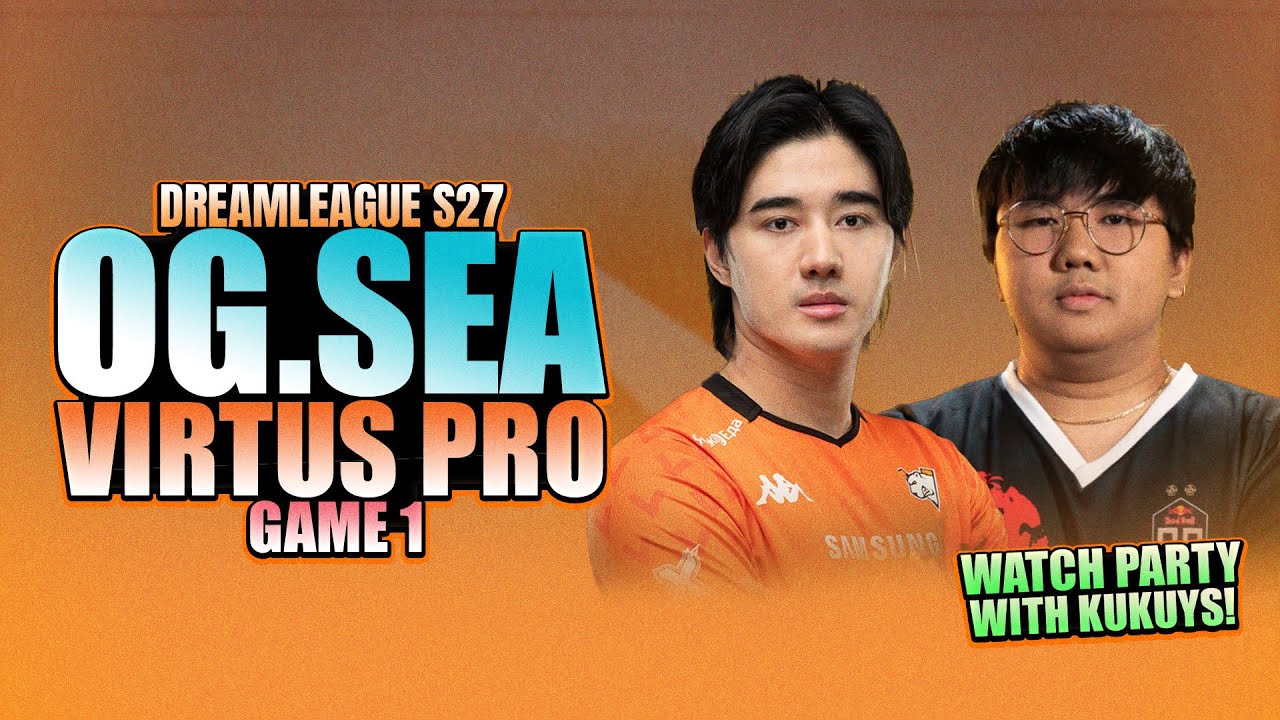 OG VS VP GAME 1 - WATCH PARTY WITH KUKUYS - DreamLeague S27