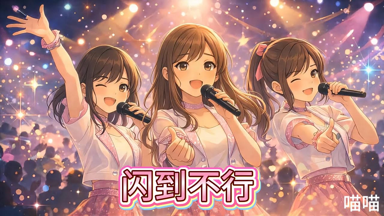 《闪到不行》——女團應援級電音情歌｜你是光你是電你是唯一焦點