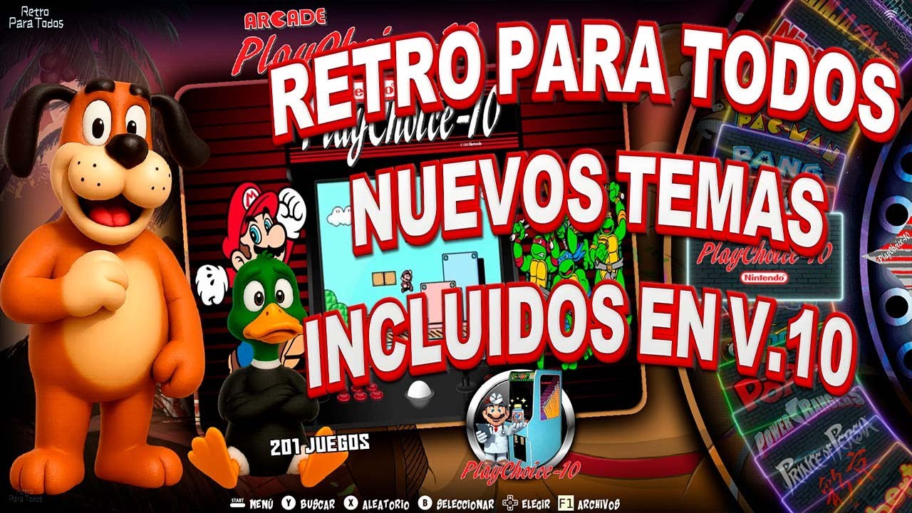 Theme Retro Para Todos versión 10 – Nuevos diseños revelados 😍