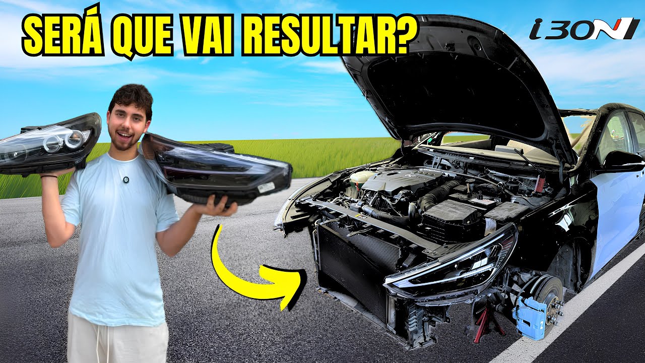 RECONSTRUÇÃO DA FRENTE DO MEU HYUNDAI I30N | PT12