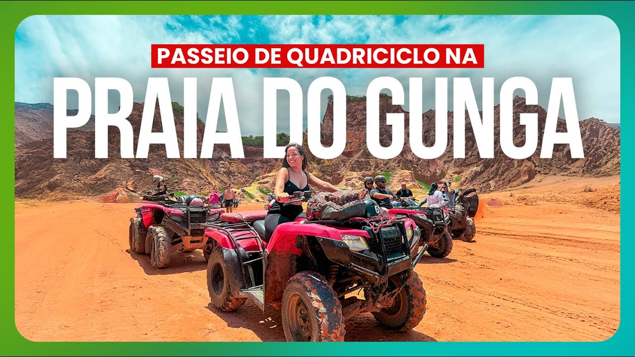 Passeio de Quadriciclo na Praia do Gunga em Alagoas: Dicas com Preços
