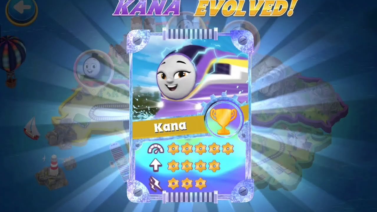 Go Go Thomas/Kana becomes a SUPER STAR RACER