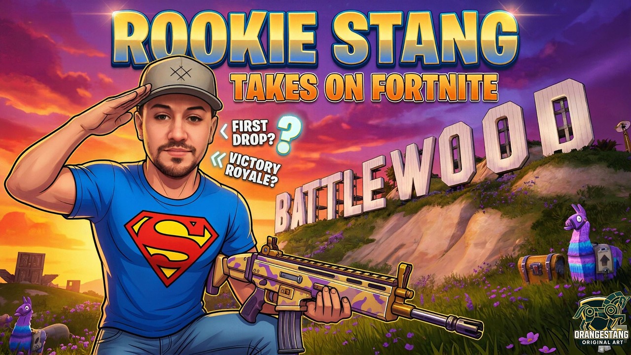 🔴 LIVE ☢️ Rookie Stang Takes On Fortnite ☢️