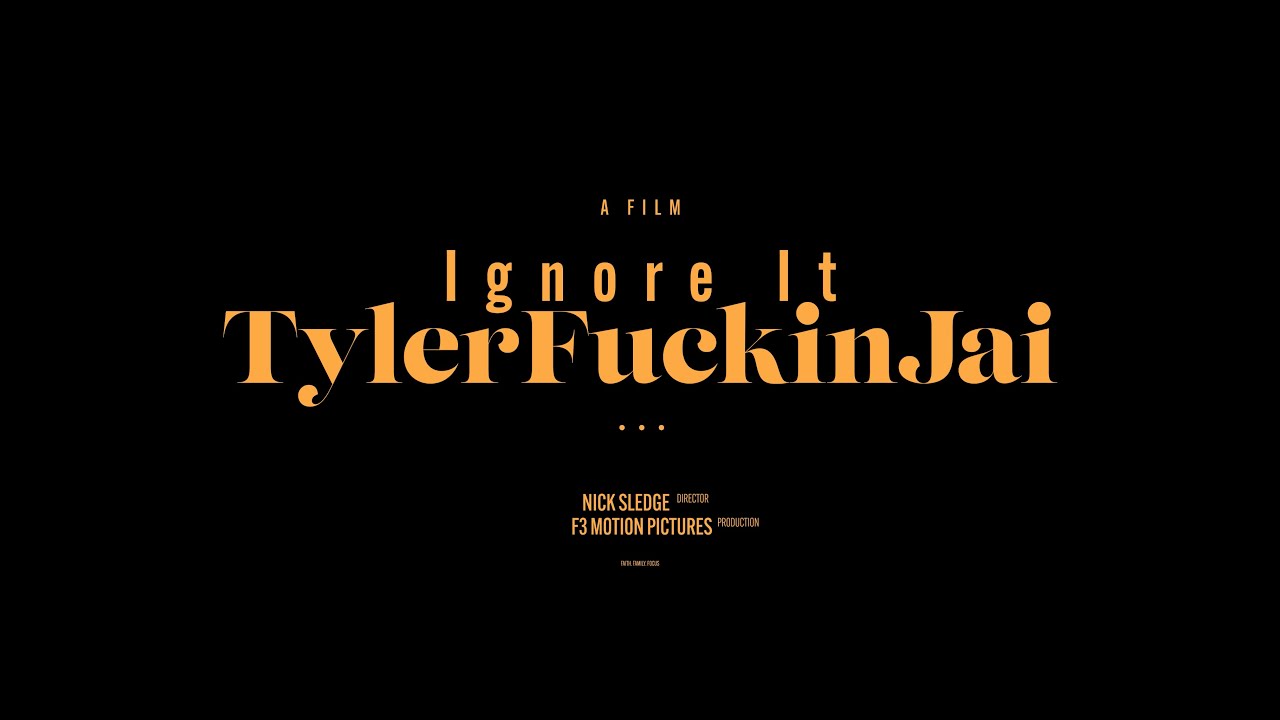 TYLERJAI - IGNORE IT (Official Music Video)