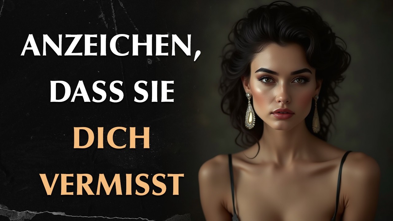 Wenn eine Frau das tut, vermisst sie dich unheimlich – erkenne die Anzeichen! | Stoizismus