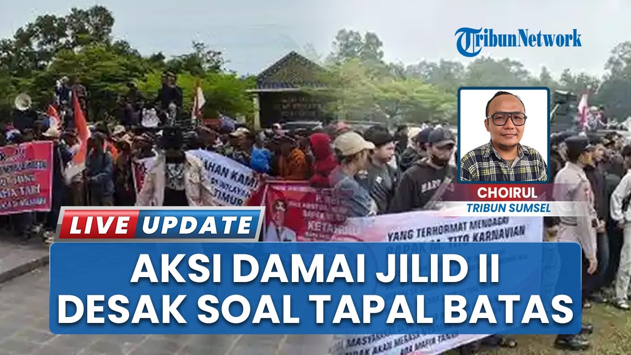 Gelombang II Aksi Damai, Warga Tiga Desa Desak Kepastian Tapal Batas OKU Timur–OKI