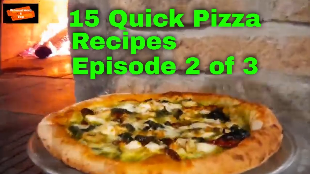 10 minute pizza recipes | Episode 2-3| Quick Pizza recipe| 15 quick Pizza recipe| How to make pizza