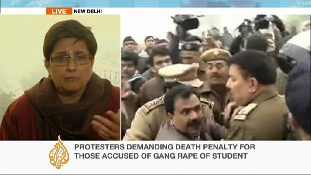 Mass protests held in India over sexual violence