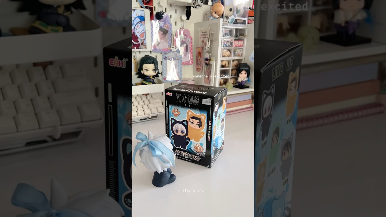 Jujutsu Kaisen Cat Ear Plush ★ #shorts #blindbox #jujutsukaisen #jjklabubu #unboxing | ally.archv ♡