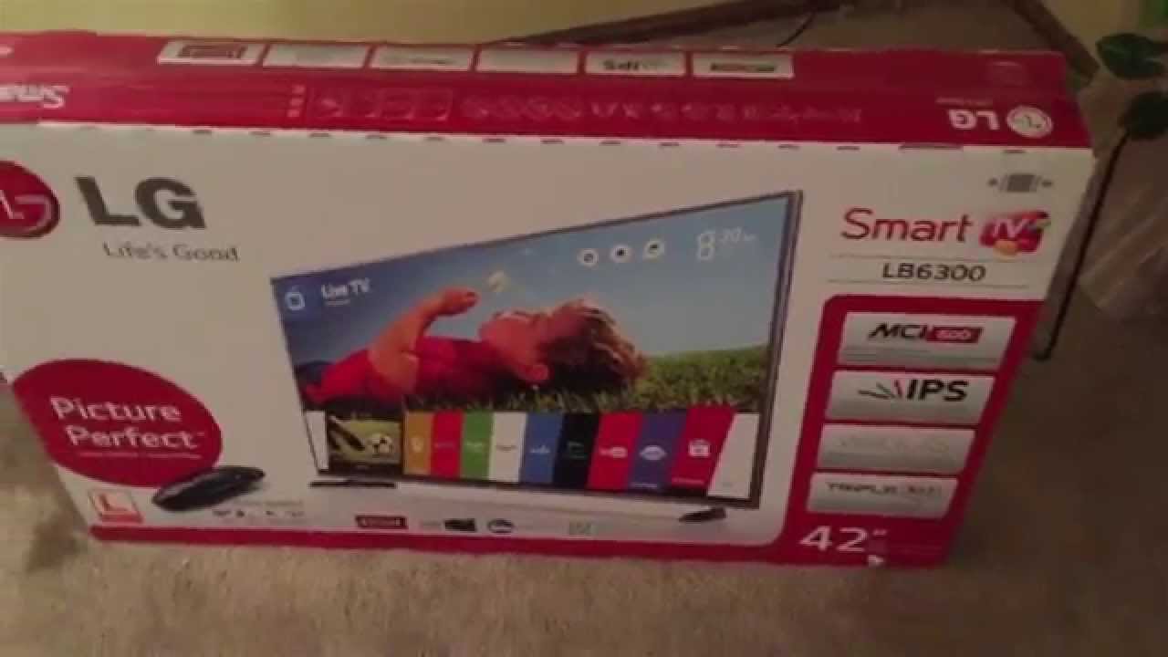Unboxing, Setup, Impressions LG 42LB6300 42