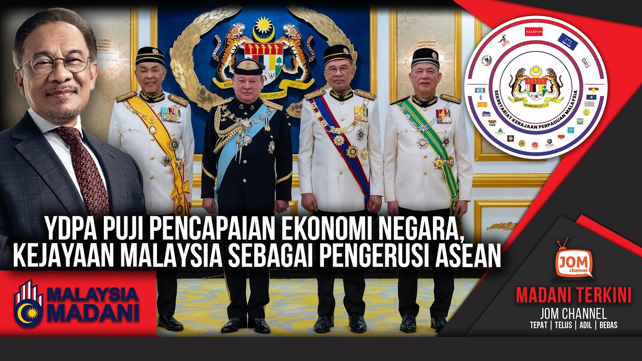 21.01.2026 - MADANI TERKINI | YDPA PUJI PENCAPAIAN EKONOMI NEGARA, KEJAYAAN MALAYSIA SEBAGAI...