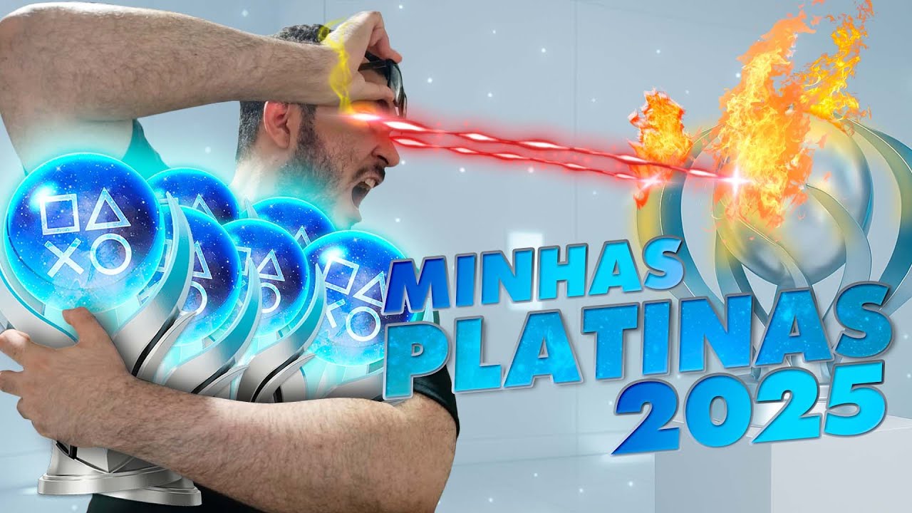 Platinei Tudo! Minha Retrospectiva de Platinas em 2025