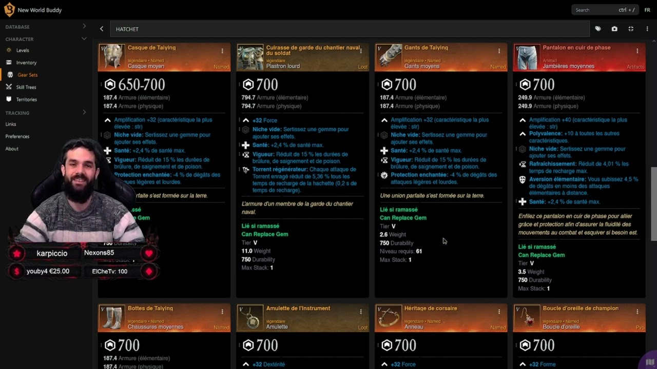 NEW WORLD S3 : BUILD HACHETTE FREYA TORRENT INFINI - FULL CDR (PVE & PVP)