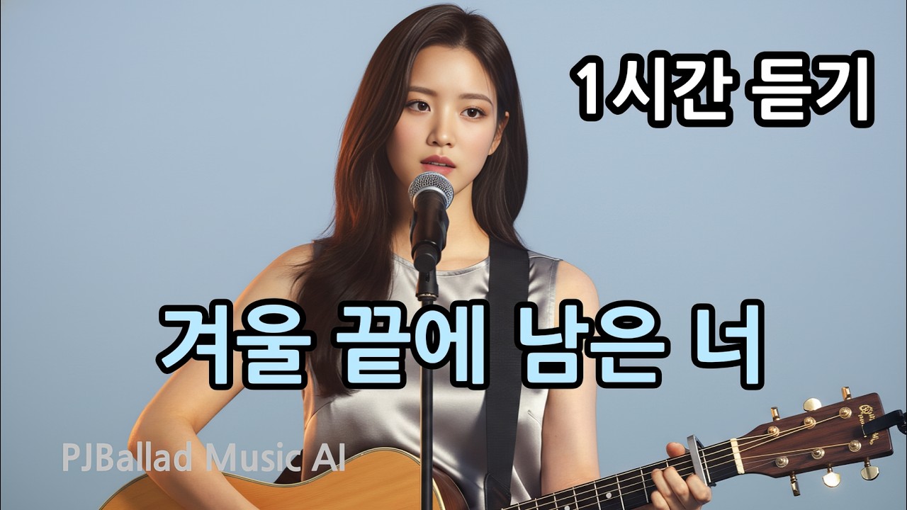 겨울끝에 남은 너 1시간 듣기 | Acoustic Ballad