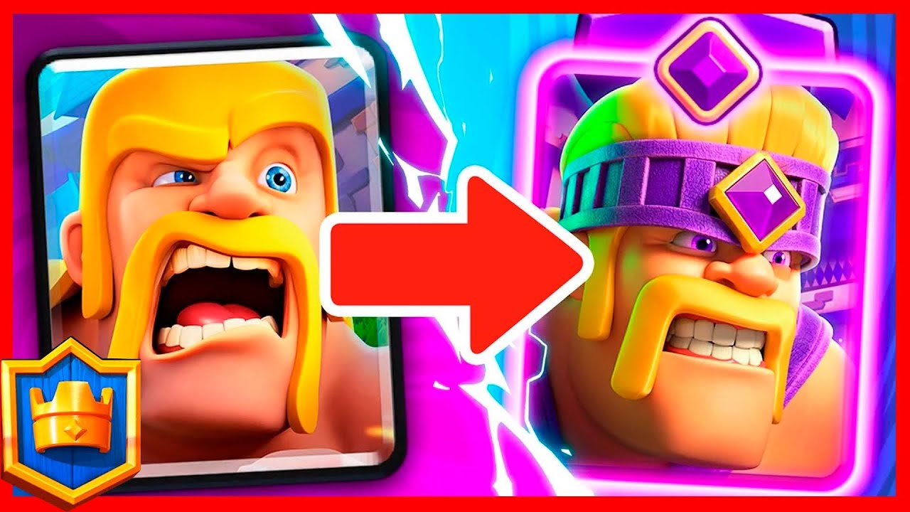 ✅COMO EVOLUCIONAR CARTAS CLASH ROYALE