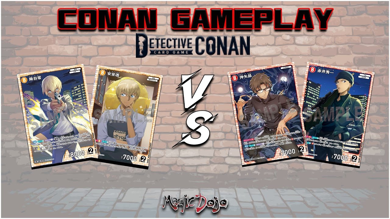 การ์ดโคนัน - คดีที่ 2 - อามุโร ปะทะ อากาอิ!! - [ Detective Conan Trading Card Game ]