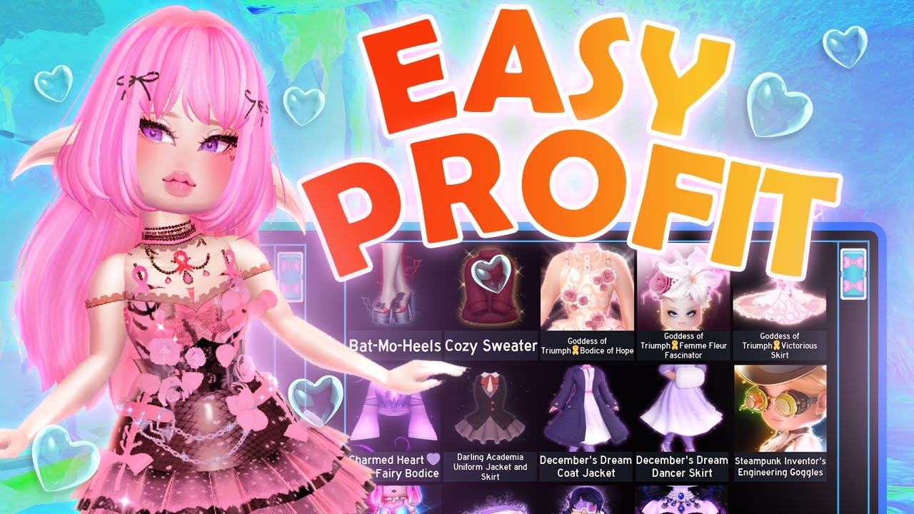 SELLING ITEMS for HUGE PROFIT in Royale High! #79