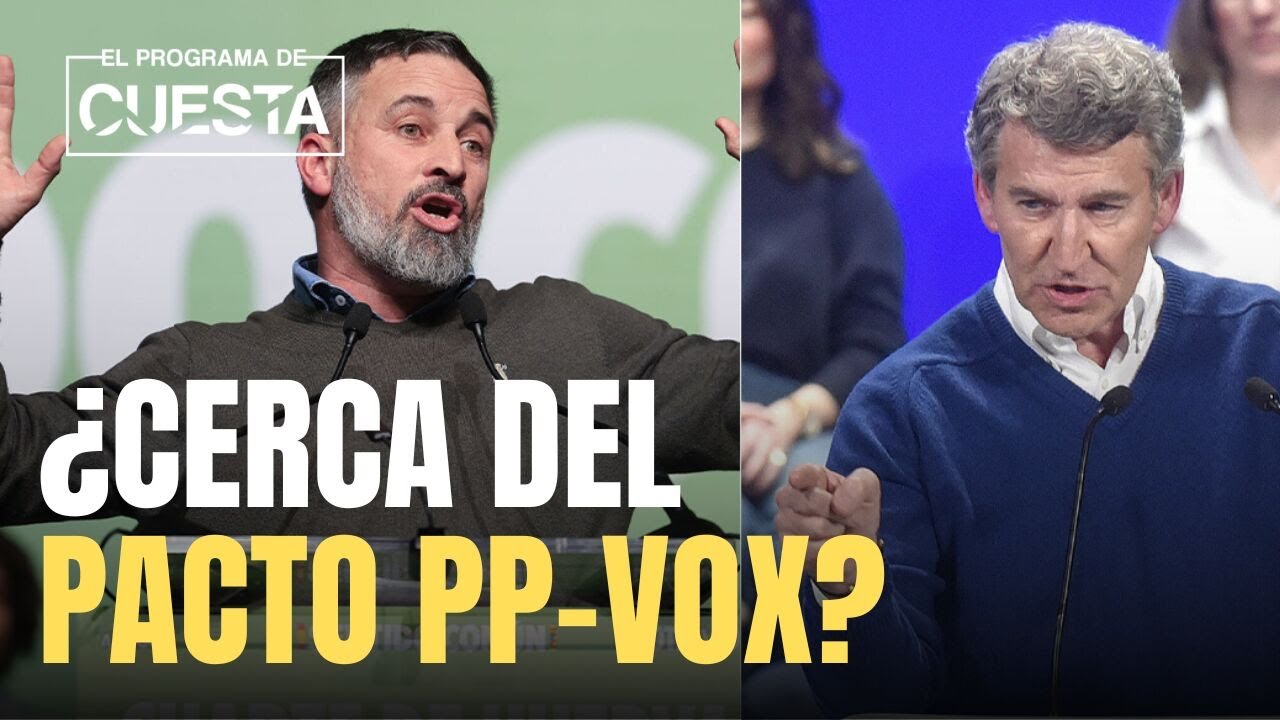 🚨Así son las CONDICIONES para llegar al PACTO PP-VOX que pide ESPAÑA🚨