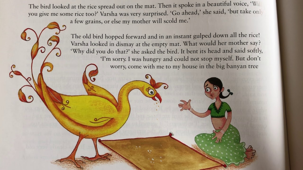 The Bird with the Golden Wings -story